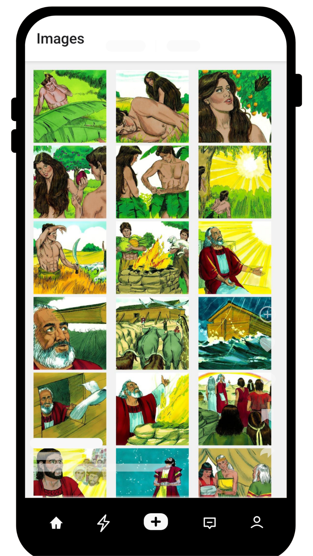 picture of tigrina kids bible app